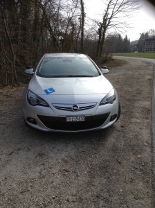 Fahrschulauto Opel Astra 1